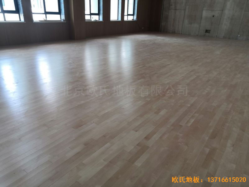 南京埔口区实验小学运动木地板安装案例