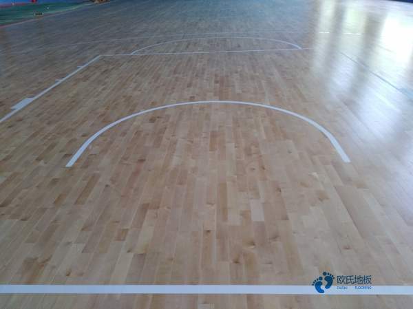篮球木地板养护