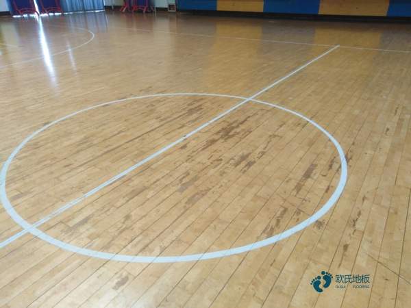 实木体育篮球地板安装公司