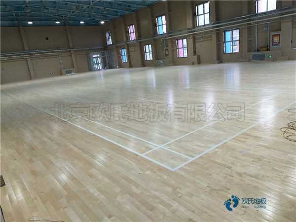 一般篮球场木地板施工单位
