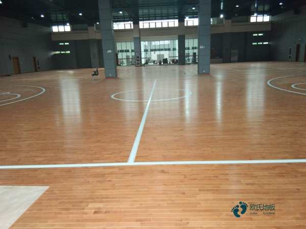 单龙骨篮球场地地板环保