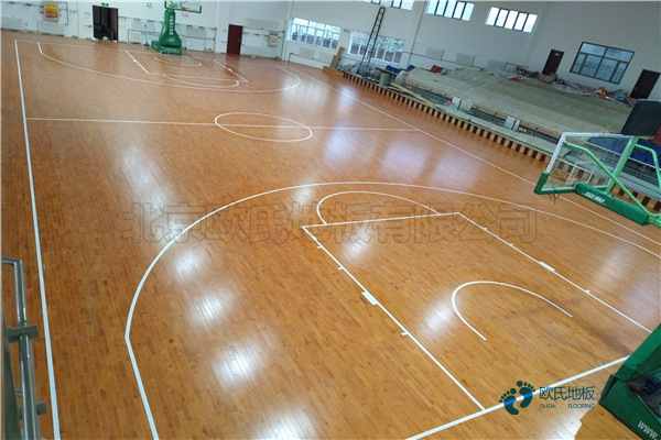 学校篮球场木地板能用多少年