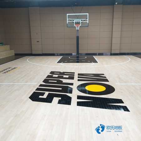 悬浮篮球运动木地板辅龙骨间距
