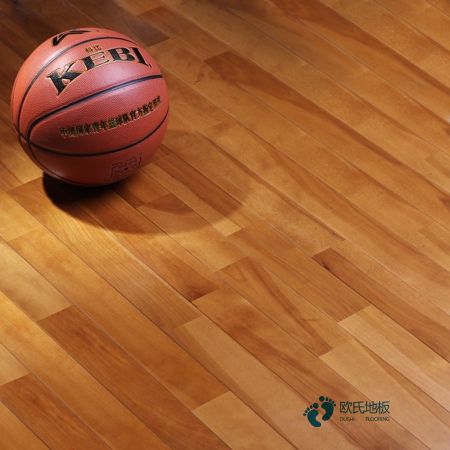 那有篮球运动木地板一般多厚